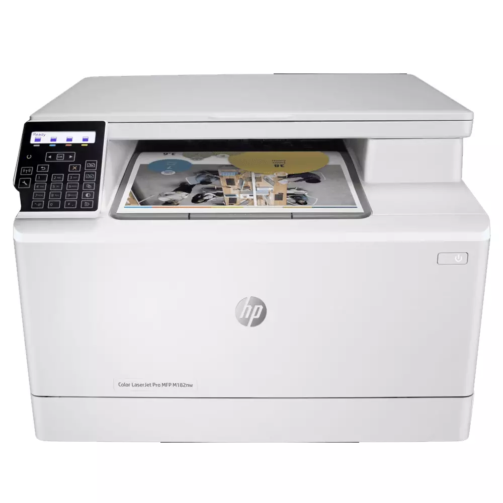 Impresora Multifuncional HP Color LaserJet Pro M182nw Wi-Fi