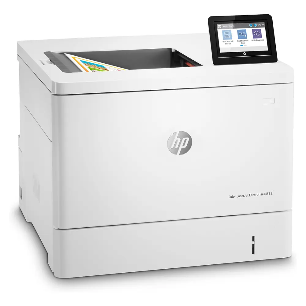 Impresora HP Color LaserJet Enterprise M555dn, 40ppm, Ethernet, USB