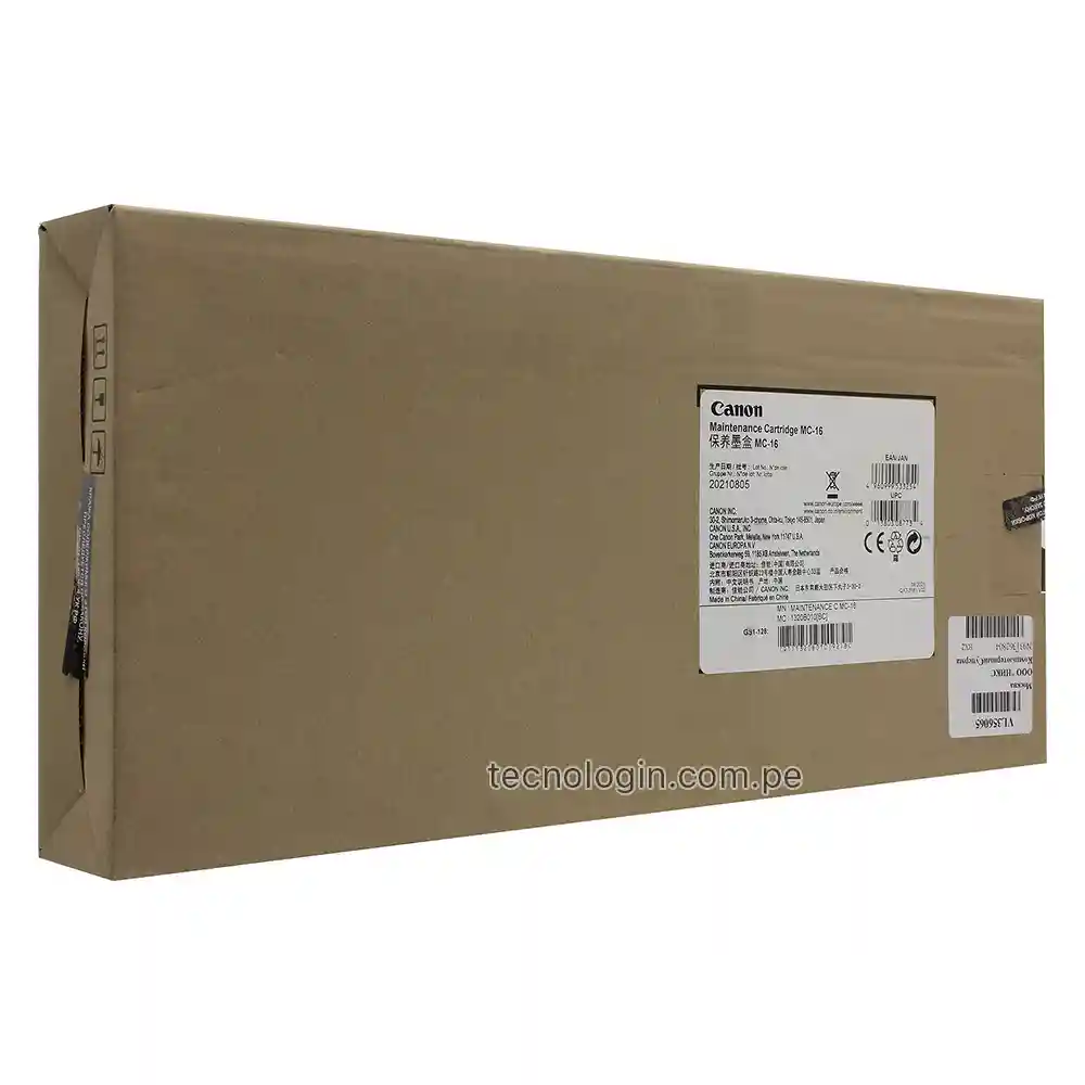 Cartucho de Mantenimiento Canon MC-16 IPF600, IPF610, IPF605, IPF6000
