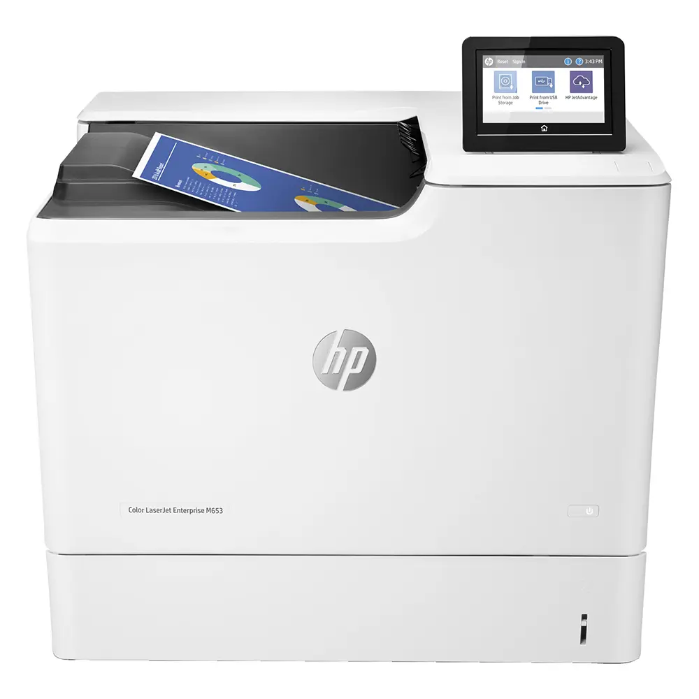 Impresora HP Color LaserJet Enterprise M653dn 60ppm, USB y Ethernet J8A04A