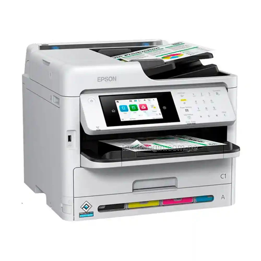 Impresora Multifuncional Epson WorkForce C5810 FAX, LAN, WIFI