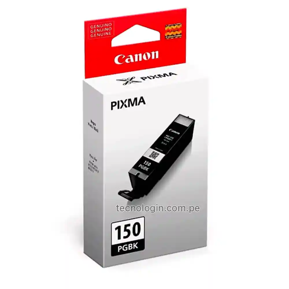 Tinta Canon PGI-150PGBK Negro Pixma iP7210, iP8710, iX6810, MG5410, MG5610