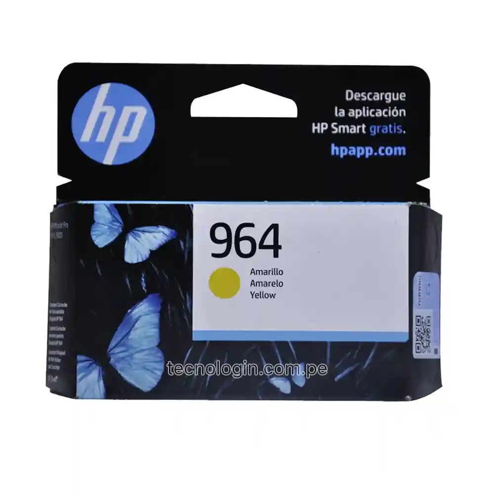 Tinta HP 3JA52AL 964 Yellow OfficeJet Pro 9010, 9020