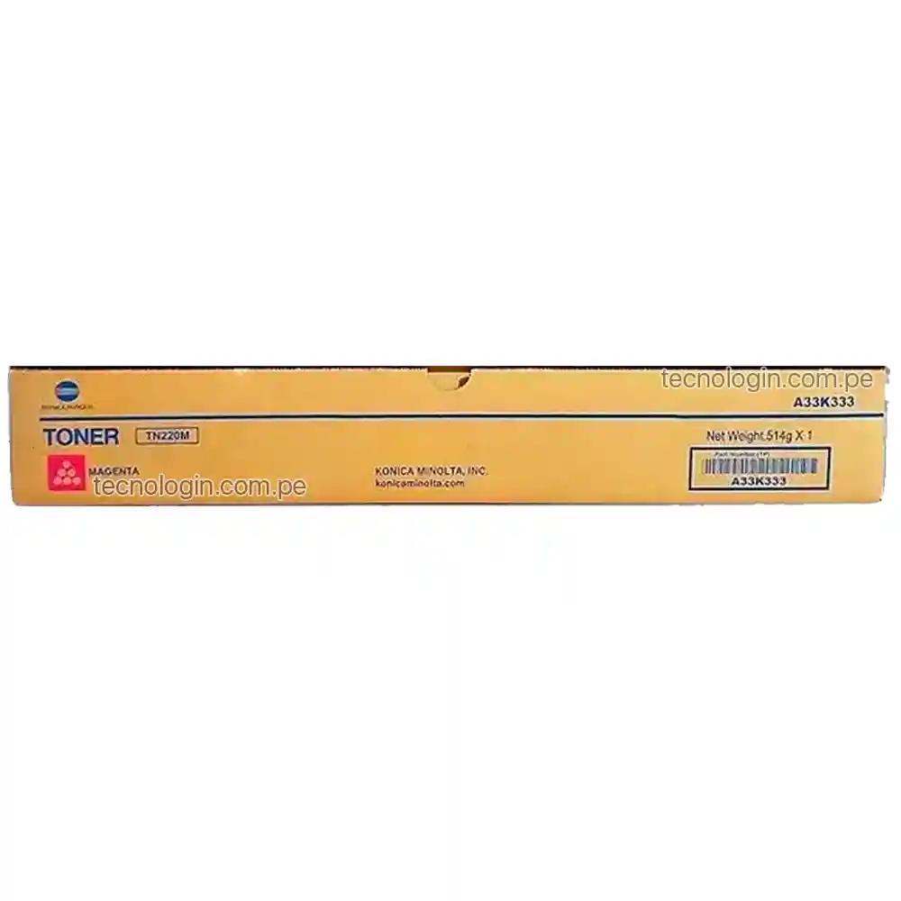 Toner Konica Minolta <b>TN220M</b> Magenta Bizhub C221, C281, C223, C283
