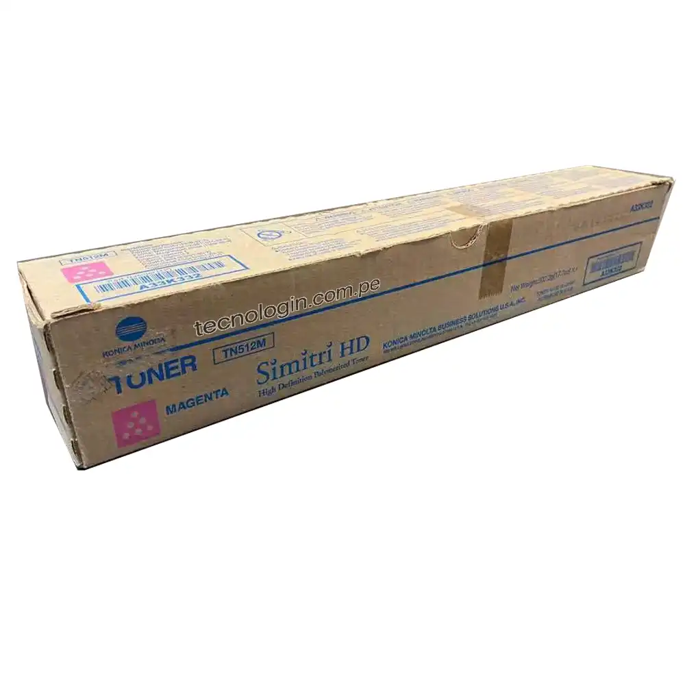 Toner Konica Minolta TN512M Magenta Bizhub C454, C554