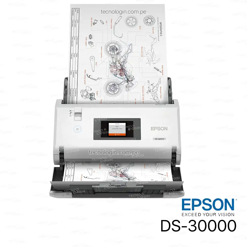 Escaner Epson WorkForce DS-30000 A3 de Escritorio