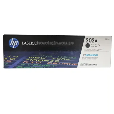 Tóner HP CF500A 202A Negro LaserJet M254, M280, M281 Series