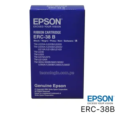 Cinta Epson ERC-38B TMU200, 210, 220, 370, 375