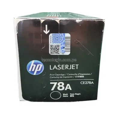 Tóner HP CE278A 78A Negro M1536, M1537, M1538, M1539, P1606