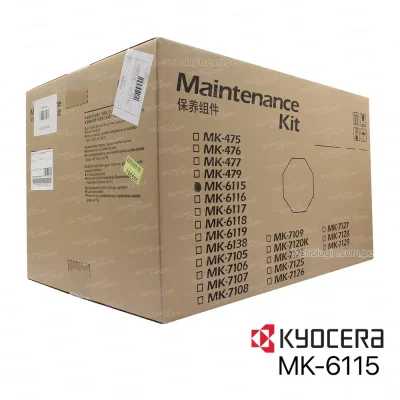 Kit de Mantenimiento Kyocera MK-6115 M4125idn, M4132idn, TASKalfa 2510i - 300,000 Páginas