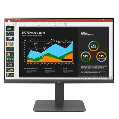 Monitor LG B2B 24BR650 24 Pulgadas HDMI, USB, RJ45, DisplayPort