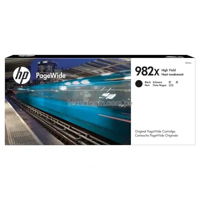 Tinta HP T0B30A 982X Negro PageWide 765dn, 785f, 780dn