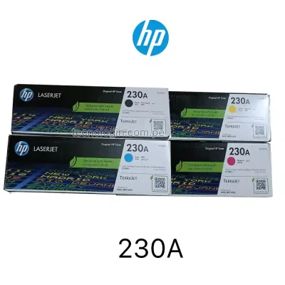 Tóner HP W2300A 230A Negro LaserJet Pro 4203, 4303 series