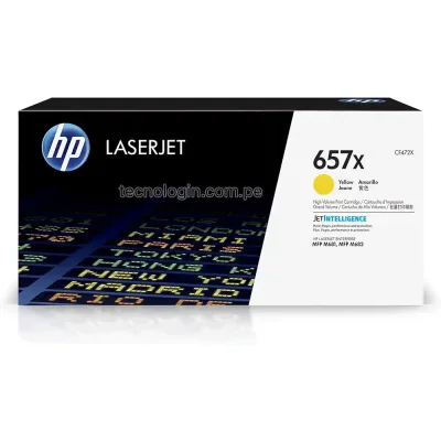 Tóner HP CF472X 657X Yellow LaserJet MFP M681, MFP M682