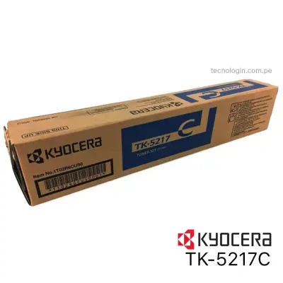 Tóner Kyocera TK-5217C Cyan TASKalfa 406ci