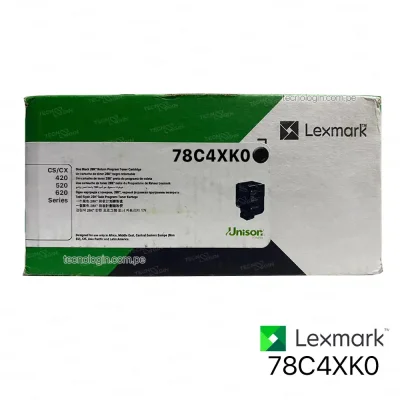 Toner Lexmark 78C4XK0 Negro CX622, CX625
