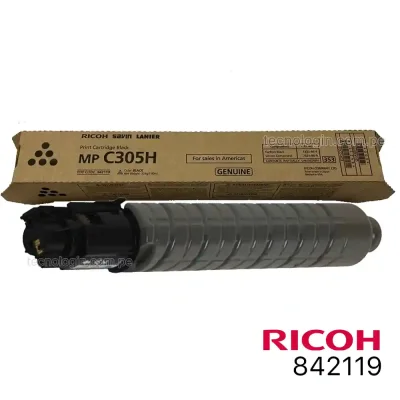 Toner Ricoh 842119 Negro MP C305SP, C305SPF