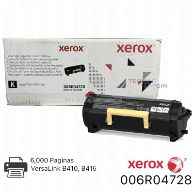 Toner Xerox 006R04728 VersaLink B410, B415
