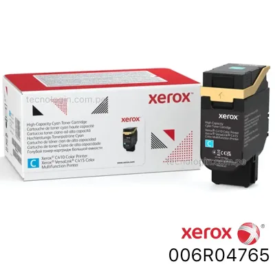Toner Xerox 006R04765 Cyan C410, C415 7K Páginas