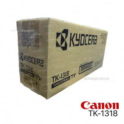 Toner Kyocera TK-1318 Negro ECOSYS MA4000x/L,  MA4000WiFX/L