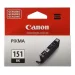 Tinta Canon CLI-151BK Negro Pixma iP7210, iP8710, iX6810, MG5410, MG5610
