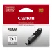 Tinta Canon CLI-151GY Gris Pixma iP7210, iP8710, iX6810, MG5410, MG5610
