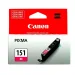 Tinta Canon CLI-151M Magenta Pixma iP7210, iP8710, iX6810, MG5410, MG5610